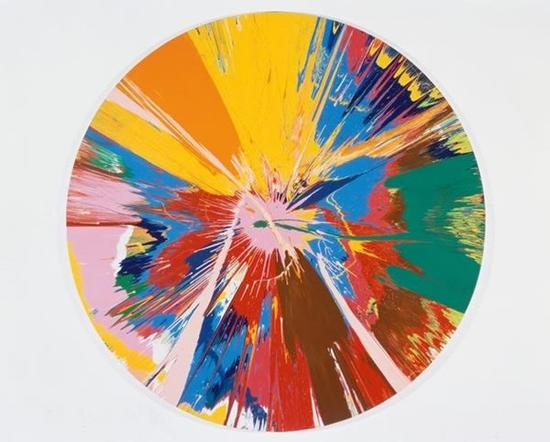 ׶ ˹, Beautiful, shattering, slashing, violent, pinky, hacking, sphincter painting 1995