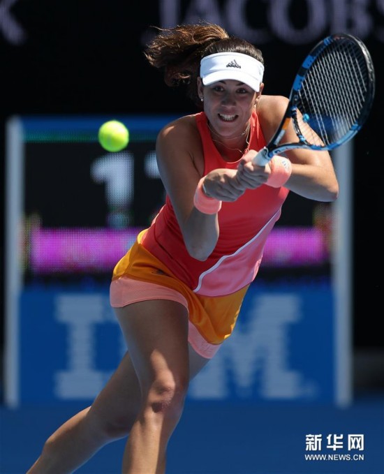 澳网:穆古拉扎胜安妮特·科恩塔维伊特