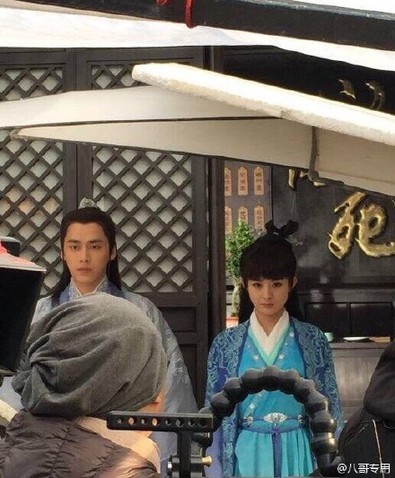  赵丽颖造型被吐槽 _赵丽颖花千骨妖神造型_赵