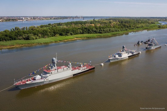 俄海军新型酷帅隐身战舰亮瞎眼