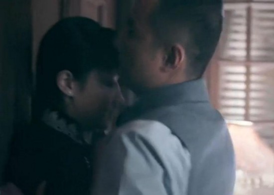 文章戏中热吻演员 少帅中的激情戏剪辑:张歆怡