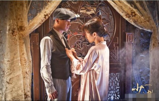 文章戏中热吻演员 少帅中的激情戏剪辑:张歆怡