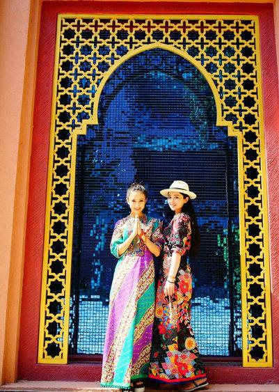 准妈妈佟丽娅近照曝光 起乳名朵朵疑似透露宝