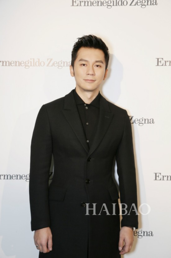 李晨亮相杰尼亚 (ermenegildo zegna) 秋冬时装秀