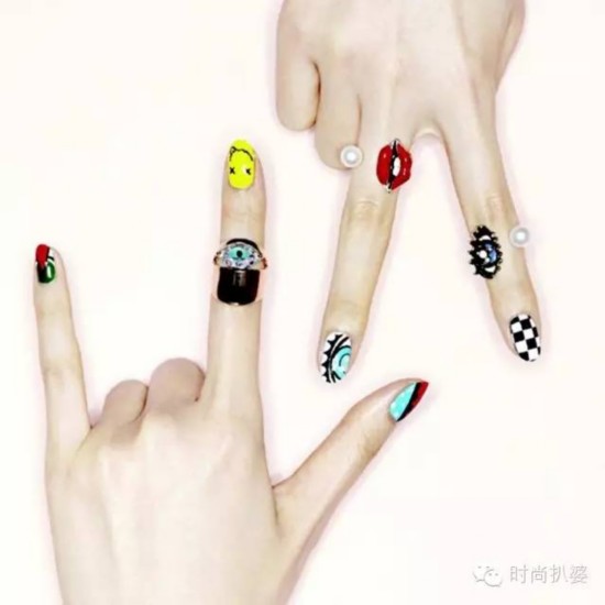 你与100分时髦只差韩国明星同款美甲