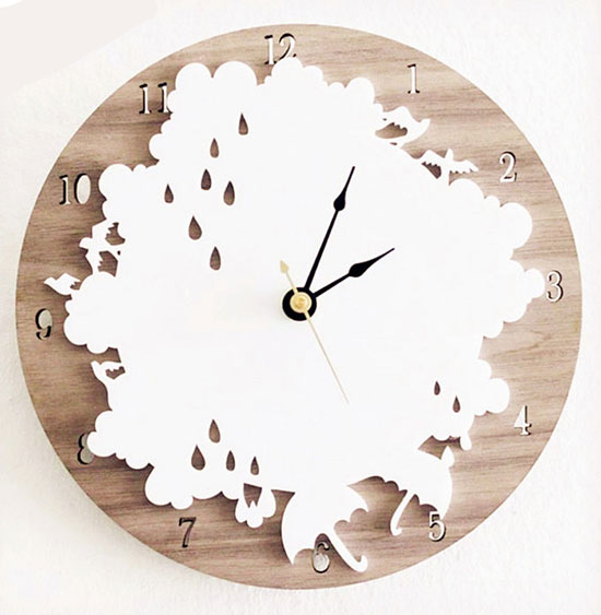 9款创意挂钟 记录流逝的点滴时间