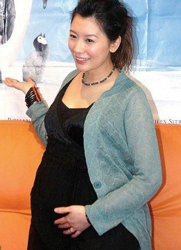 贾静雯董洁领衔 细数那些未婚先孕的女星