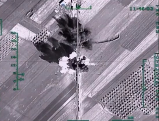 俄军发布多个驻叙空天军空袭作战视频(高清组