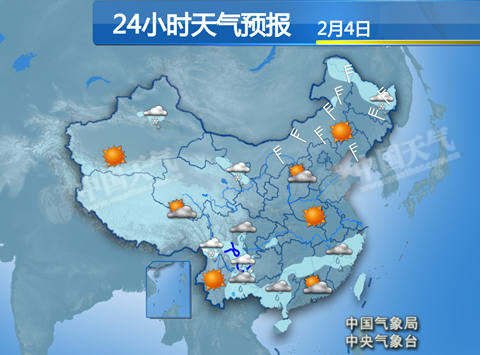 西南地区多阴雨雪 江南华南将连晴5天