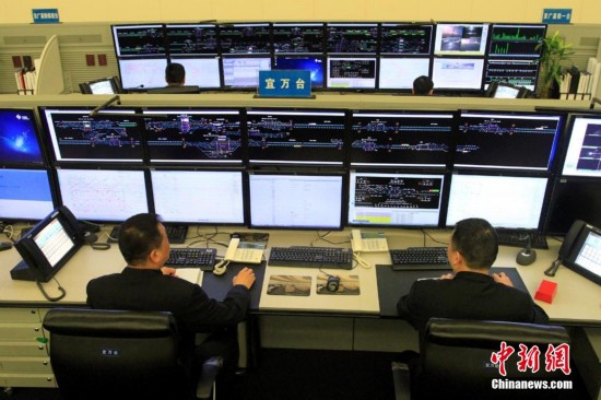 武汉铁路局的列车运行指挥官