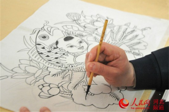 新春走基层:河北武强年画走出去 春节前后参展