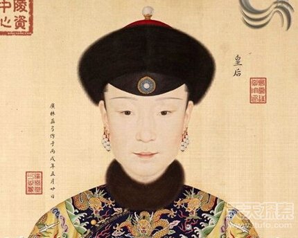 清朝皇后真实容貌曝光 十四位皇后真容(图)