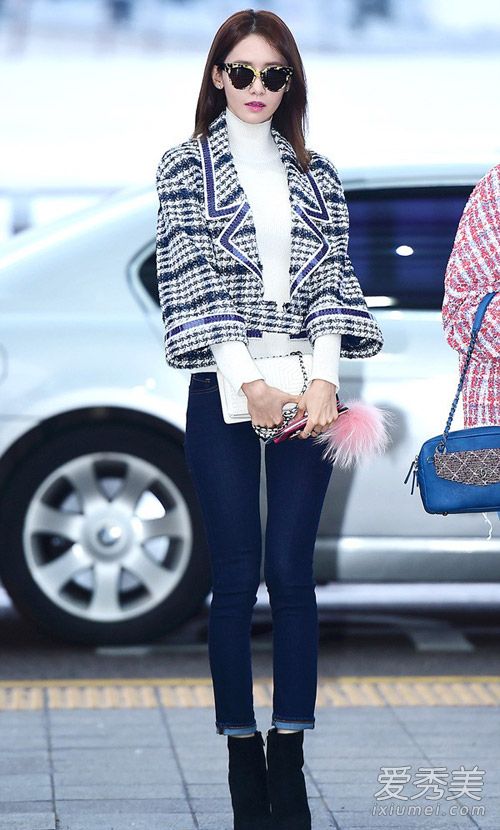 少女时代街拍换春装 学学早春清新搭配