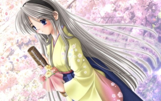 组图:日本动漫和服少女精美图集赏