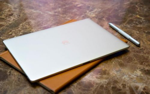 华为MateBook惊艳发布 人体工学设计笔记本平