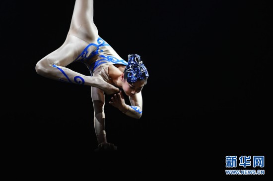 中国精彩杂技演出亮相泰国九世王公园(高清组