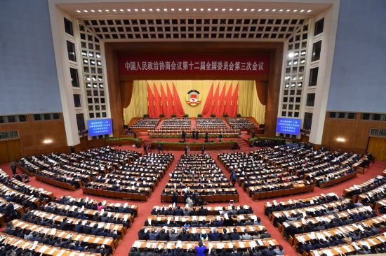 全国政协十三届三次会议首场委员通道