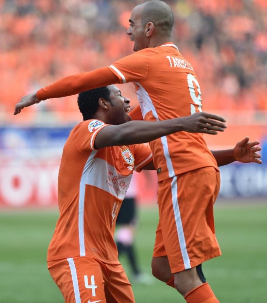 (比赛集锦)亚冠小组赛 山东鲁能vs武里南联队