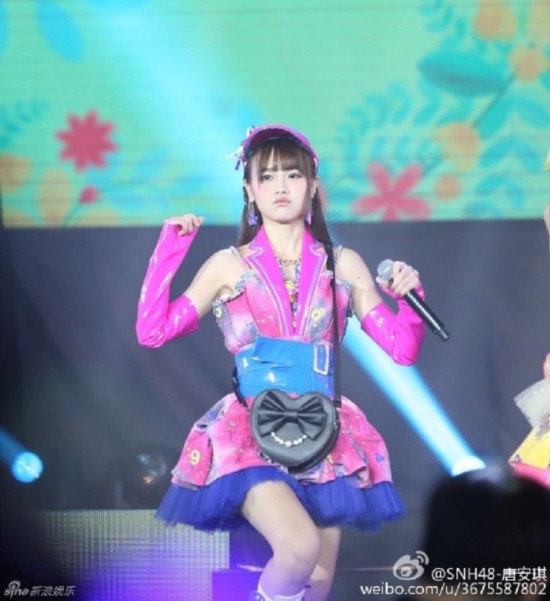 組圖：SNH48唐安琪嚴重燒傷 私照甜美清純