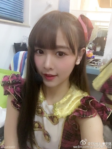 組圖：SNH48唐安琪嚴重燒傷 私照甜美清純
