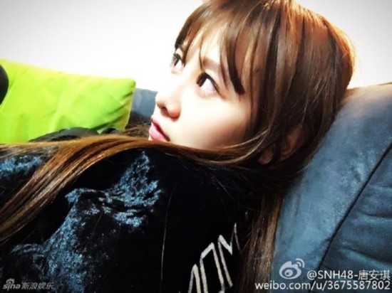 組圖：SNH48唐安琪嚴重燒傷 私照甜美清純