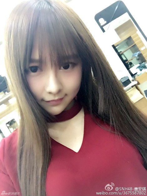 組圖：SNH48唐安琪嚴重燒傷 私照甜美清純