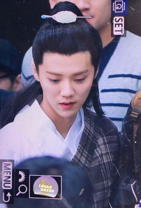  跑男4录制曝光  鹿晗古装扮相我见犹怜李晨满头