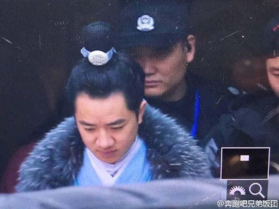  跑男4录制曝光  鹿晗古装扮相我见犹怜李晨满头