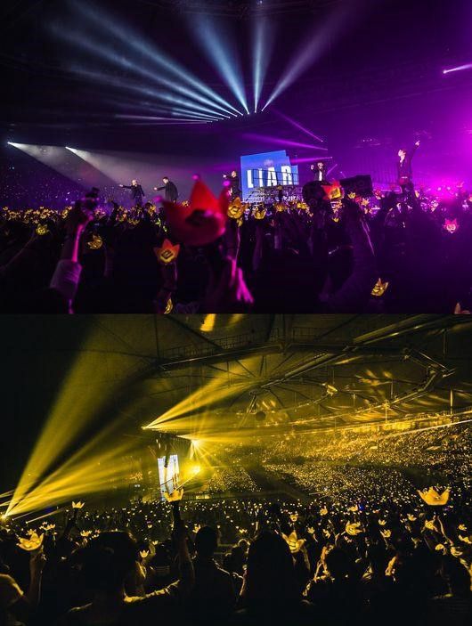 bigbang世界巡演落下帷幕 权志龙等卖力表演现场气氛火爆【组图】