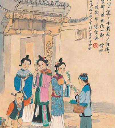 你不斗鸡的清明节:古时是"美食节"宫廷知道,荡秋千,插柳房地产水球大战图片