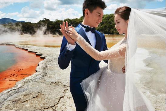 婚纱照孙俪_邓超孙俪婚纱照
