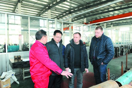 盐城盐都大冈镇发展冶金等产业 产品出口国外