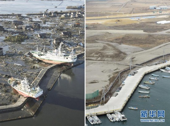 日本震后五周年：災難瞬間重建之路
