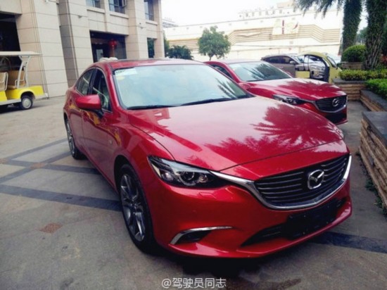 马自达新款阿特兹实车曝光 内饰新风格