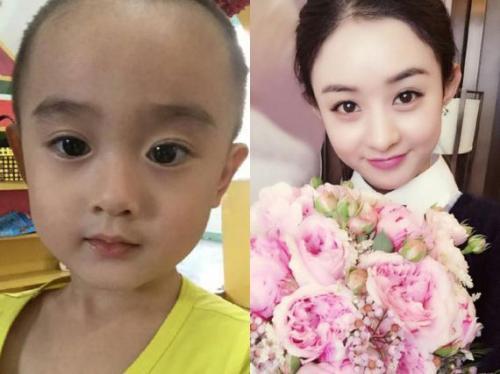  男孩撞脸小岳岳 求心理阴影 鹿晗杨幂赵丽颖盘