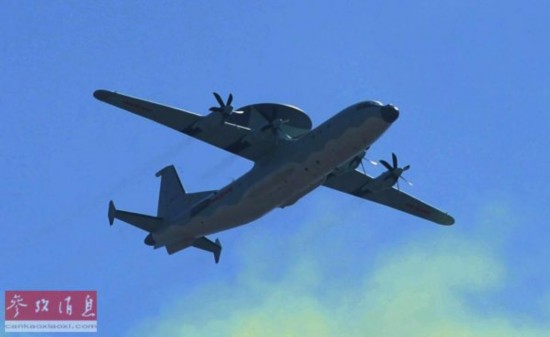 外媒:中国"空警500"预警机装备国产雷达平台及系统