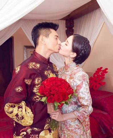刘诗诗手捧花被她抢到了 回顾吴奇隆刘诗诗婚礼:大写的用心--江西频道