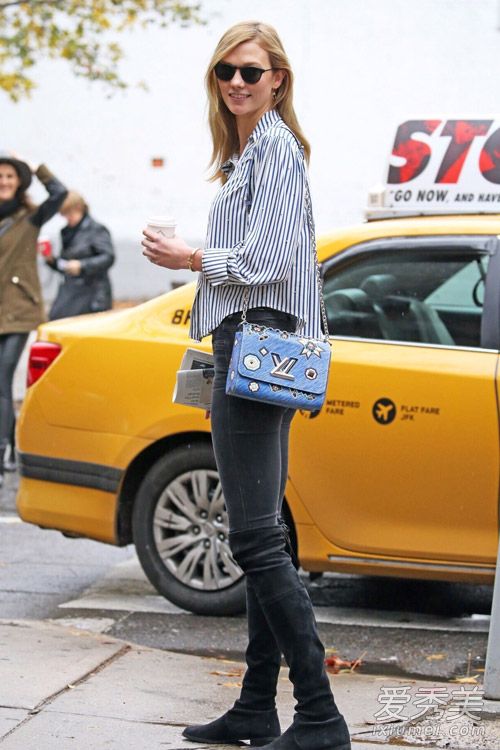 范冰冰刘雯唐嫣女星今春就爱这款链条包