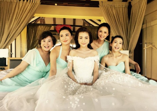 贝尔大婚张歆艺当伴娘 网友呼袁弘张歆艺快扯证