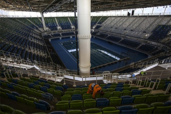 高清:2016年里约奥运会游泳和水球比赛馆曝光