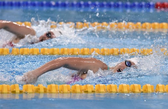 全国游泳冠军赛:叶诗文获得女子200米个人混合