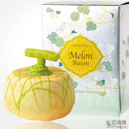 茨城县深作农园推出蜜瓜和草莓年轮蛋糕