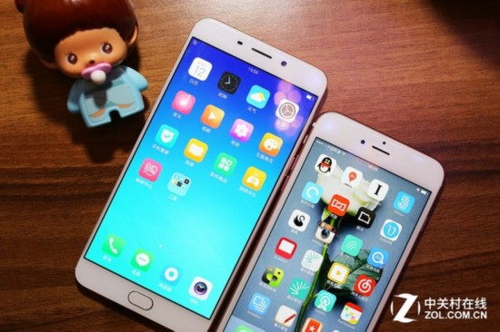 OPPO R9 Plus對比iPhone 6s Plus 