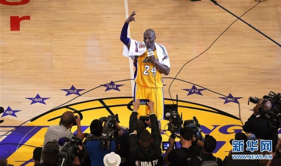 组图:科比告别NBA赛场