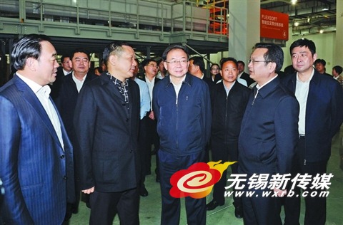 徐州市党政代表团来无锡考察 李小敏汪泉陪同