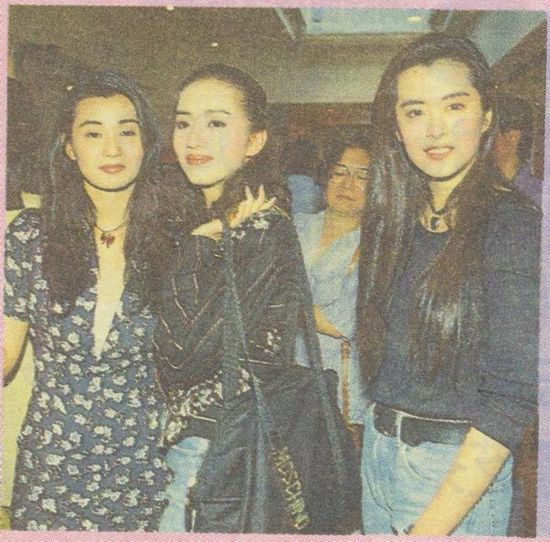 刘德华李嘉欣张曼玉 王祖贤合影怎么都美
