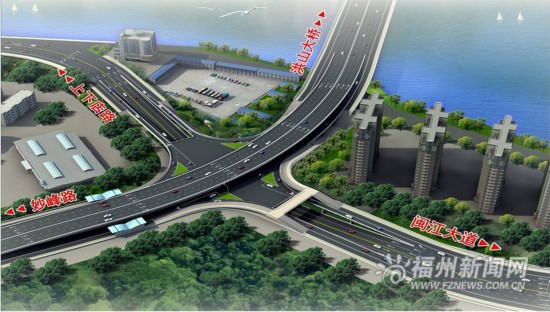 福州洪山桥北半幅新桥拟后年通车 拓宽改造7月