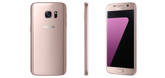 不是玫瑰金 三星将推出金粉色Galaxy S7