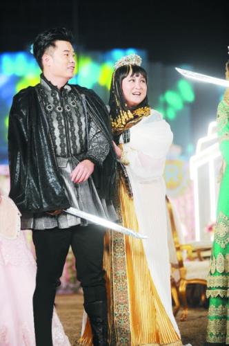 《奔跑吧兄弟4》世界公主争霸赛:鹿晗搭档马