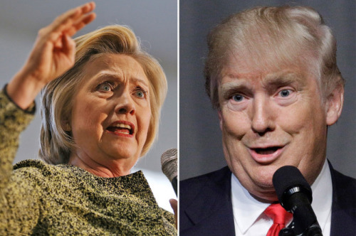 特朗普支持率首超希拉里 女性选民更支持希拉